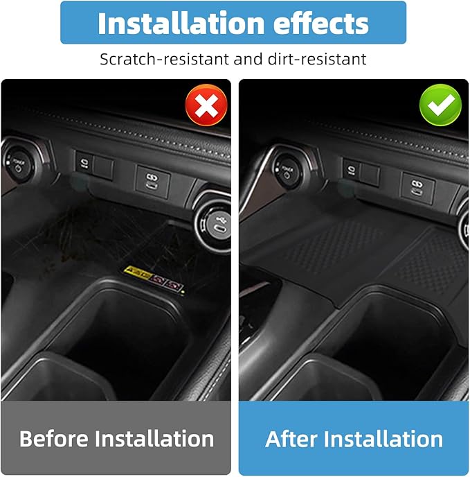 Center Console Wireless Charging Pad Fit for Toyota Grand Highlander 2024 2025 Silicone Non-Slip Wireless Charger Tray Protective Mat Interior Accessories