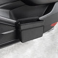AOWIS Car Trash Can, Foldable Multifunctional Hanging Storage Box Trash Can with a Roll of Garbage Bag, Multi Pocket Design Suitable for Car, Home and Office (Black)