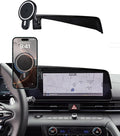 Car Phone Holder for Hyundai Elantra 2021- 2025 SE/SEL/Sport/Limited/N Line Accessories Custom 8-Inch/10.25-Inch Screen Magnetic 15W Fast Wireless Charger Car Phone Mount 360° Rotating Extension Rod