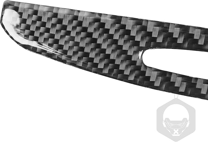 NVCNX Real Premium Carbon Fiber for Chrysler 300 Accessories 2015-2023 2016 2017 2018 2019 2020 2021 2022 S/C/Limited/Touring Car Center Console Sliding Drawer Cover Interior Trim Sticker Decal 5PCs