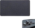 leechio 1 PC Car Dashboard Non Slip Mat, Universal Dash Rubber Pad, Lengthen High Temperature Resistant Central Control Instrument Trolley Built-in Mat, for Cell Phones Sunglasses Coins Keys (Black)