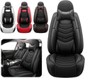 Car Seat Covers Fit for Chevy Trax 2015-2025, Side Airbag Compatibility, 3D Lumbar Support and Seamless Fit, Easy to Clean Sports Seat Cover2 Pcs Front with Pillow, Black