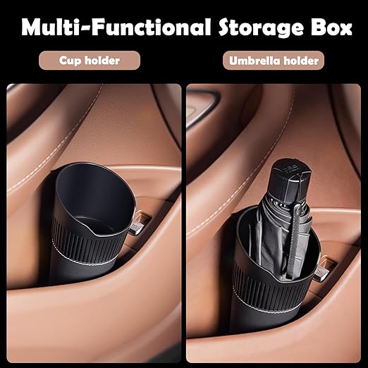 LoopTime Leakproof Car Trash Can,Mini Car Trash Bin for SUV and Truck,Small Cars Garbage Can,Waterproof Automotive TrashCan for Vehicle,Home,Office,Multipurpose,Easy to Clean (Black Hook)