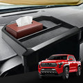 WDWLH Dashboard Storage Tray for Toyota Tacoma 2026 2025 2024,8 Inch Screen Dash Organizer for Tacoma Accessories,Center Console Organizer Storage Tray with Anti-Slid Silicone Pad(8 Inch Screen only)