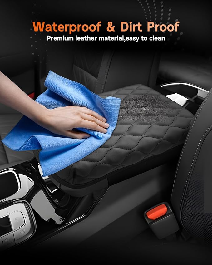 CDEFG for Kia Telluride 2020-2025 2026 Center Console Cover Armrest Box Cover for Telluride (LX, S, EX, SX, SX Prestige) Accessories Console Arm Rest Protector