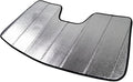 Custom Fit Car Sun Shade Windshield | Sun Visor | Car Window Shades | Fold Up Front Sunshade Visor | Compatible with Audi A5 2008-2017 | CFS-011-S | Silver & Grey 1-pc Set