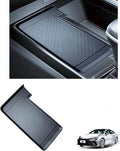 Wireless Charging Mat for 2025 2026 Toyota Camry Accessories Black Silicone Protective Pad Anti-Slip Center Console Phone Charger Pad Liners Anti-Scratch Heat Insulation Interior Decoration