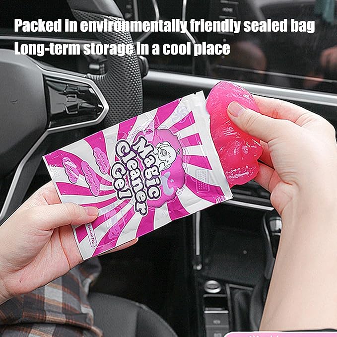 Car Cleaning Gel,Car Wash Interior Dust Remover Glue - Automotive Dust Crevice Cleaner, Slime Auto Air Vent, Cleaning Putty for Keyboard Cleaner