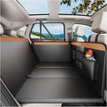 Letsenjoy Back Seat Extender for Dogs,Upgraded PU Leather Dog Car Cover for Back Seat with Hard Bottom Holds 400lbs,Waterproof Seat Protector Dog Hammock for Car, Universal Fits SUV Small Truck