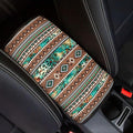 Horeset Southwest Aztec Universal Fit Auto Center Console Cover Decor Protector, Anti-Scratch Car Armrest Cushion