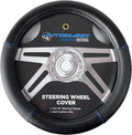 AUTOMANN 562.99008SWC-B Steering Wheel Cover Black/Blu