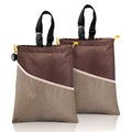 GNEGNI 2PCS Car Garbage Can, Hanging Car Trash Bag with Waterproof Leakproof Lining