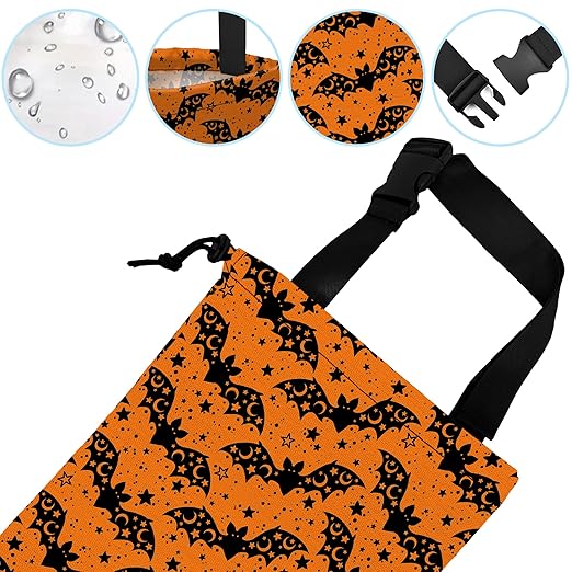 ghatobty Car Trash Can Waterproof Garbage Bag Hanging for Car Back Seat