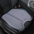 Soft Thin Gel Seat Cushion for Car Seat, Office Chair, Wheelchair, Stadium - Non-Slip Car Seat Cushions with 1 Inch Gel - Sciatica & Tailbone Pain Relief (Blue Gray)