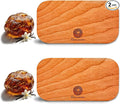 Car Air Freshener - Wood Air Freshener for Visor Clip - Long Lasting Car Odor Eliminator - Vehicle Scent Diffuser - Variety Scent Refill (2 Packs Refill, Amber, NO CLIP)