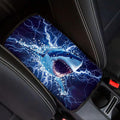Shark Design Car Center Console Cover Armrest Pad Cover Universal Car Arm Rest Seat Storage Box Mat Non Slip Interior Accessories