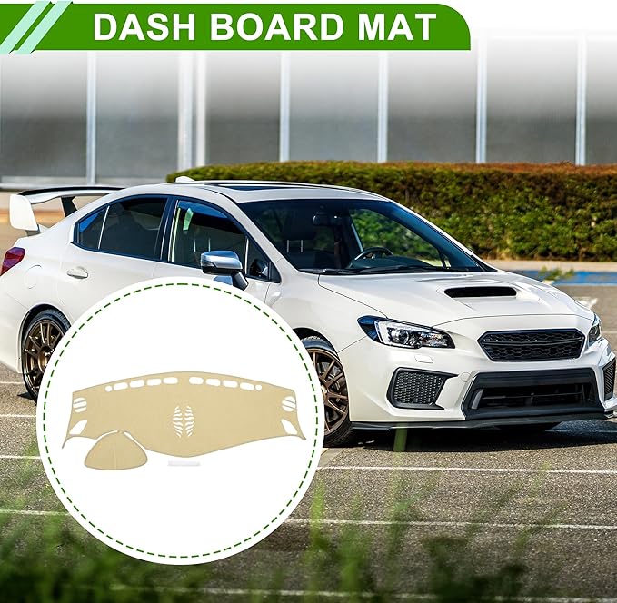 Dashboard Cover for Nissan Murano 2015-2019 Non-Slip Interior Dash Cover Mat Polyester Silicone