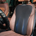 Gel Back Support Cushion,Gel Lumbar Pillow Relief Back Sciatica Pain for Car Seat Cushion,Car Seat Lumbar Support Fits Seats with Inserted Headrests (LxW:34.65''x16.34'')