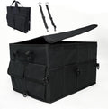 HYPERAX Car Trunk Organizer – Collapsible, Multi-Compartment Storage for SUVs, Cars, and Vehicle Accessories