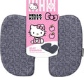 Carbella Officially Licensed Hello Kitty Seat Cushion - Cute Charcoal Gray Office Chair Cushion for Car, Home, Work or Desk - Comfort Memory Foam Cushions for Coccyx, Back, Tailbone Pain Relief Pillow