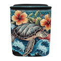 BIGCARJOB Flower Blue Turtle Car Trash Can Bin for Car Back Seat,Portable Car Trash Bag Hanging,Vehicle Trash Can Automotive Car Garbage Cans Auto Accessories