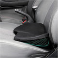 Car Seat Cushion for Ford Mustang 2000-2024, Four Seasons Universal Memory Foam Breathable Non Slip Auto Wedge Seat Pad Sciatica & Lower Back Pain Relief for Driving,Black