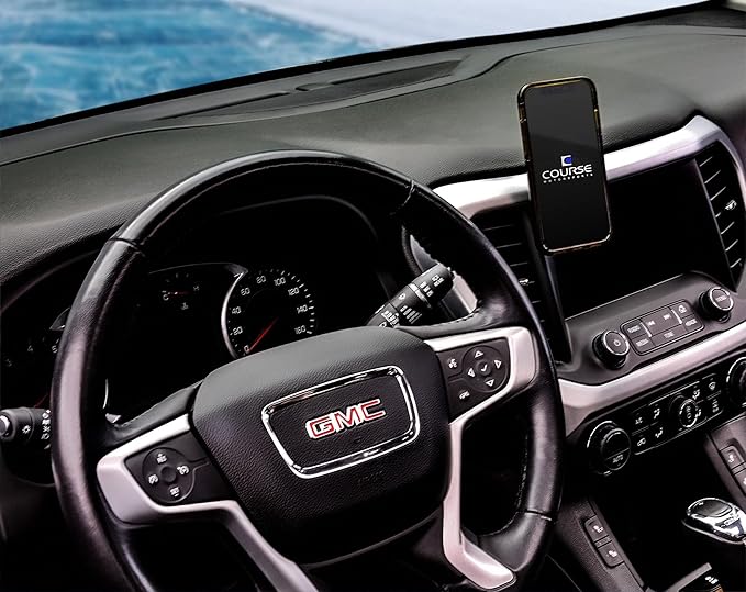 Course Motorsports DirectFit Phone Mount for GMC Acadia (2017-Present) Compatible with All Phones - Magnetic Head