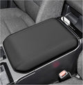SXCY for 2024 2025 2026 Land Cruiser Armrest Cover for Toyota Land Cruiser 2025 2026 Accessories 2025 Land Cruiser Center Console Cover 2026 Land Cruiser Middle Console Cover (Black Leatherette ABS)