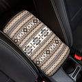 Fashion Aztec Armrest Cover Car Easy to Install Car Center Console Cushion Pad Universal Cars Interior Accessories Cars Arm Rest Cover Fashion Auto Interior