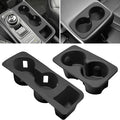2PCS Cup Holder Inserts for Ford Maverick 2025 2024-2022 Center Console Cup Holder Front Console & Rear Armrest Silicone Drink Holder Organizer Waterproof Non-Slip for Maverick Hybrid XLT