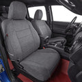 coverdream Tacoma Seat Covers Custom Fit for 2016-2023 Toyota Tacoma Access/Xtra Cab SR SR5,Fully Covered Breathable Polyester Truck Seat Protector-Full Set(Gray)