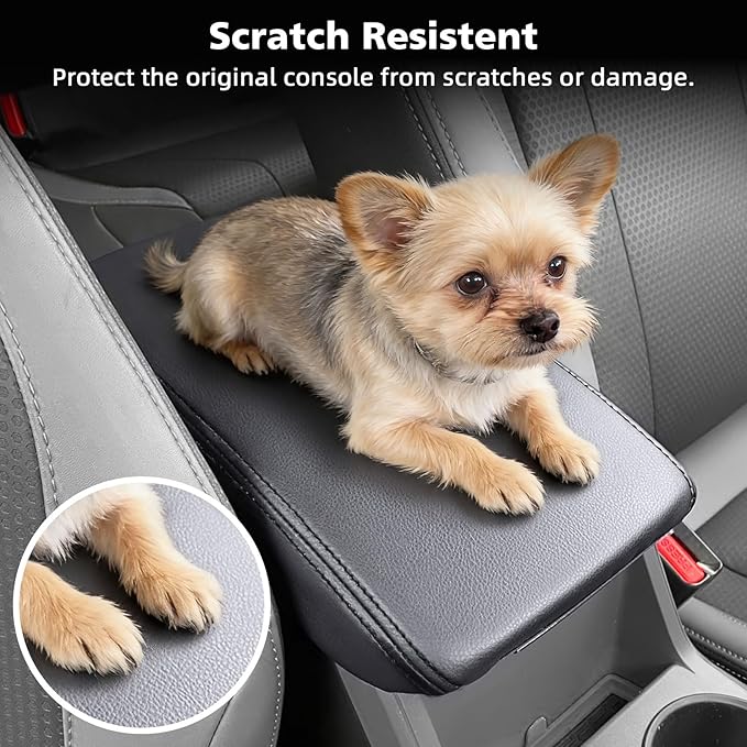 Center Console Armrest Cover Compatible with Subaru Crosstrek/Impreza 2024 2025 2026, Soft Armrest Pad Cover Protector Cushion for Subaru Interior Accessories