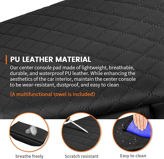 Honda Accord 2023 2024 2025 2026 Center Console Cover Armrest Cover Armrest Cushion Pad Cover for Honda Accord Accessories