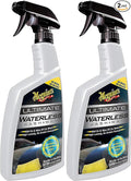 Meguiar's Ultimate Waterless Wash & Wax - High-Efficiency Car Care Solution for Shine and Protection, Ideal for Water-Free Car Cleaning and Quick Detailing, Perfect for Car Care Enthusiasts
