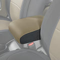 Diver Down Neoprene Center Console Cover - Fits Jeep 2007-2018 JK JKU Wrangler - Cushioned Armrest Cover - Doesn't Burn Your Elbow - Tight Custom Fit - Comfortable Foam Armrest Pad (07-10 Tan)