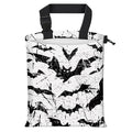 AFYEWKC Car Trash Bag Large Hanging Can for Back of Seat, Cute Waterproof Car Garbage Bag for Vehicle, Travelling, Outdoor Cool Black Bats