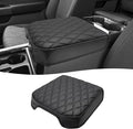 KBH Center Console Armrest Cover for 2023 2024 2025 2026 Ford F250-F550 Super Duty, Bucket Seat Console, Arm Rest Lid Box Cushion Pad, Anti-Scratch, Black