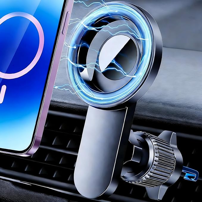 Car Phone Holder for Magsafe [3700gf Magnetic] Cell Phone car Mount, Phone Holders for Your Car Accessories Kits for iPhone 17 16 15 14 13 12 Pro Plus Max Air Kits