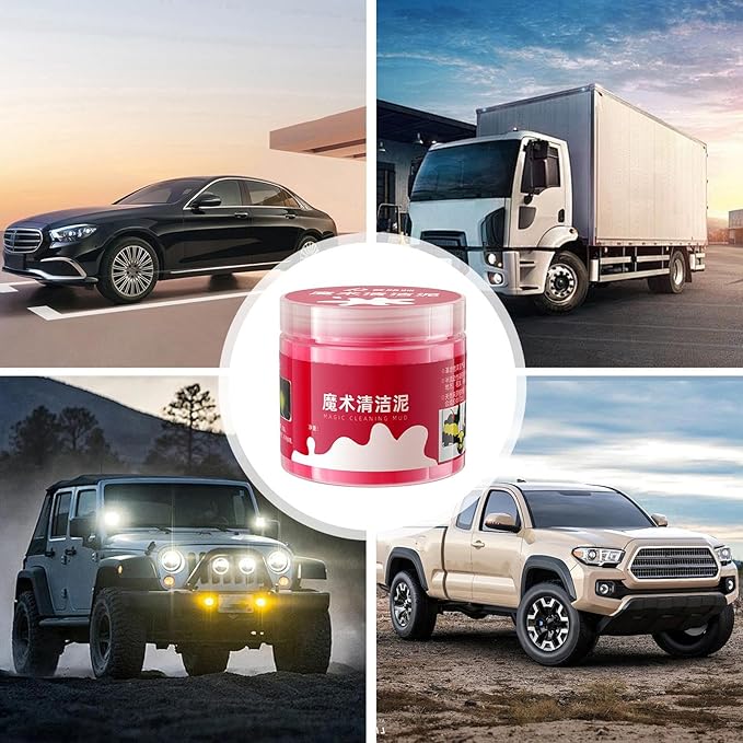 Cleaning Putty - Multipurpose Car Interior Cleaner Cleaning Slime - Car Putty Auto Detailing Tools Interior Cleaner Accessories for Keyboard