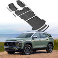 Floor Mats for 2025 2026 Chevrolet Equinox Gas (Not for EV) & GMC Terrain, All Weather Cargo Liner & Door Sill Guards for Chevy Equinox Accessories, Car Accessories