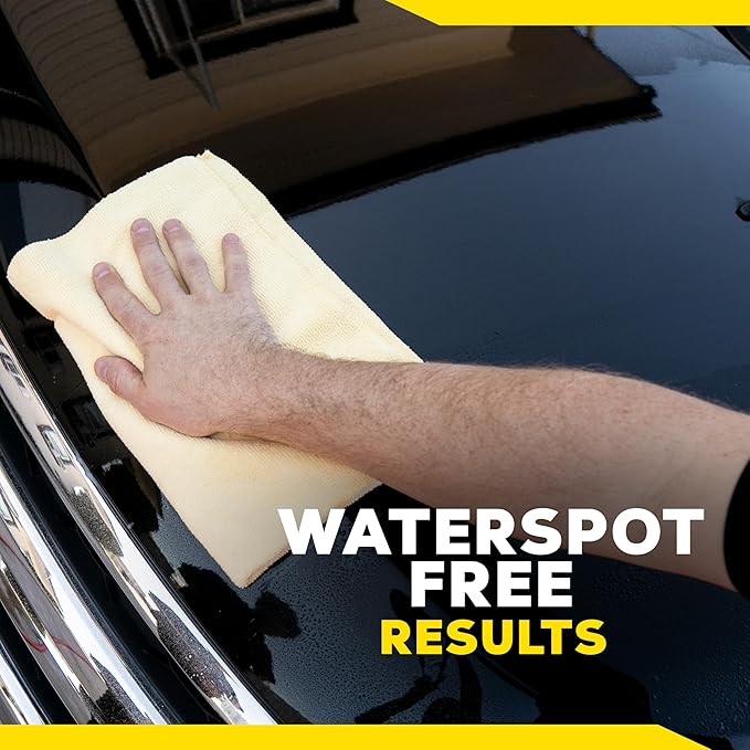 Meguiar's Ultimate Waterless Wash & Wax, Scratch-Free Waterless Car Cleaning Spray That Makes Detailing Quick and Easy, 2-in-1 Cleaner and Protection to Help Your Ride Shine, 1 Gallon (128 Oz)