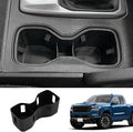 Maxzina Cup Holder Compatible with 2022-2025 2026 Nissan Frontier Silicone Insert Center Console Cup Holder Silicone Black Bottle Holder Interior Decoration for 2024 Frontier Accessories