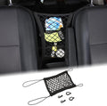 Car Seat Storage Hanging Bag Fit Toyot@a FJ Cruiser 2007-2021 Car Mesh Organizer Front Seat Hanging Car Organizers Storage Netting Pouch Seat Back Net Bag Mesh Backseat Organizer with Hook Accessories