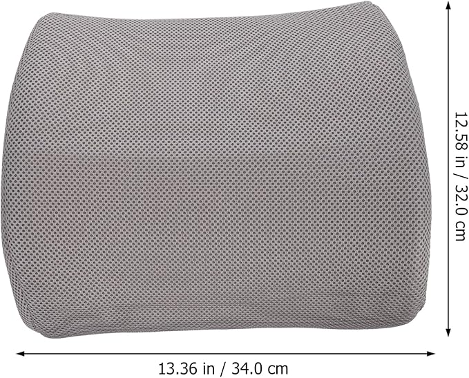 Alipis Comfortable Memory Foam Pillow for Office Chair Car Seat Pad Car Seat Cushion Lumbar Support Relief Pillow