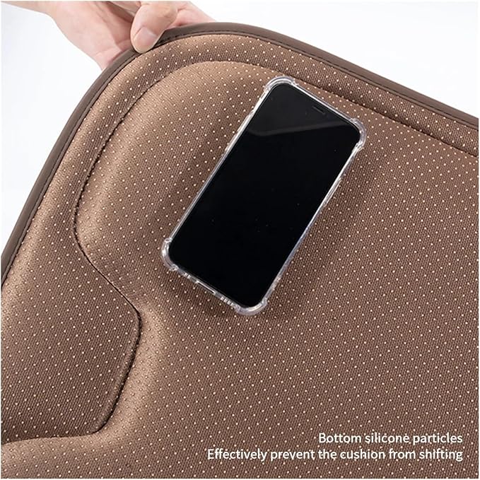 KAnduo M Car Seat Cushion for BMW All Model I3 I4 I8 X1 X2 X3 X4 X5 X5M X6 X7 Z4 Car Lumbar Support Pillow Auto Seat Waist Back Cushion Y (Color : Orange B)