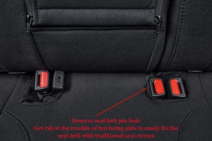 coverdream Custom Seat Covers Compatible with Select Subaru Legacy 2010 2011 2012 2013 2014 Models - Polyester (Black, Full Set)