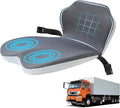 Memory Foam Truck Seat Cushion & Lumbar Support Set – Ergonomic U-Shape Tailbone Relief + L-Shape Back Cushion for Long-Haul Semi/Pickup Drivers Breathathable Cover Non-Slip Bottom Dark Gray