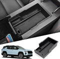 SMABEE Center Console Organizer for Chevrolet Chevy Equinox 2025 2026 Armrest Storage Box ABS Storage Tray Insert Interior Accessories Black