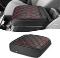 KBH Center Console Armrest Cover for Toyota Tacoma 2024 2025 2026, Vinyl Leather Trim, Durable Middle Console Protector, Anti-Scratch