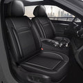 DISUTOGO Front Seat Covers Fit for Nissan Sentra 2008-2025 2026 Waterproof Faux Leather Automotive Cushion Protector Car seat Covers Compatible Airbag(2 Seats, Black)